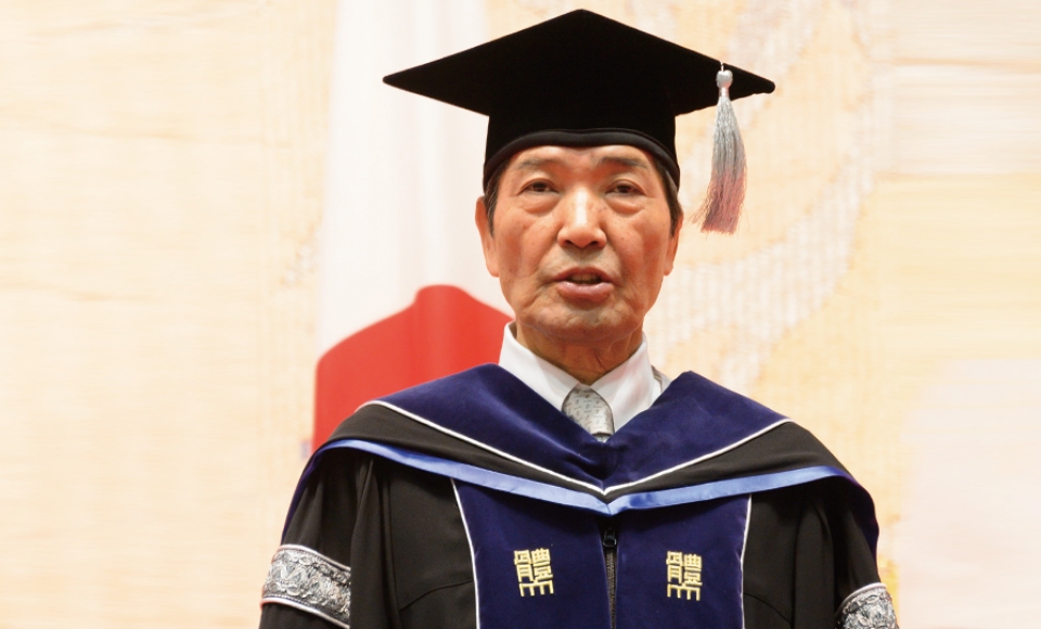 日本体育大学理事長 松浪 健四郎