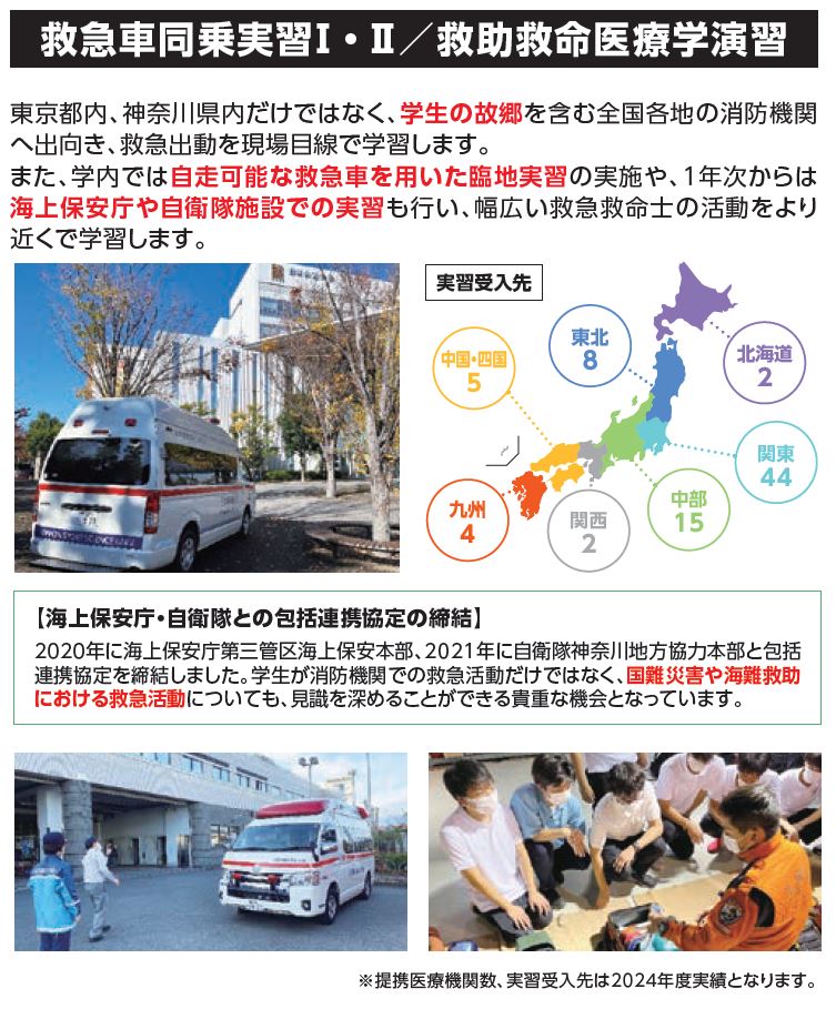 救急車同乗実習