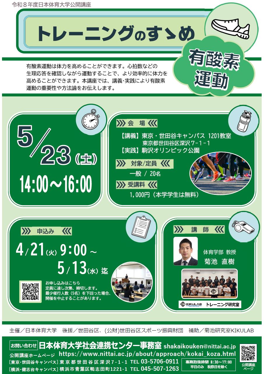 有酸素チラシ