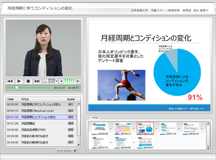 月経周期に伴うコンディションの変化