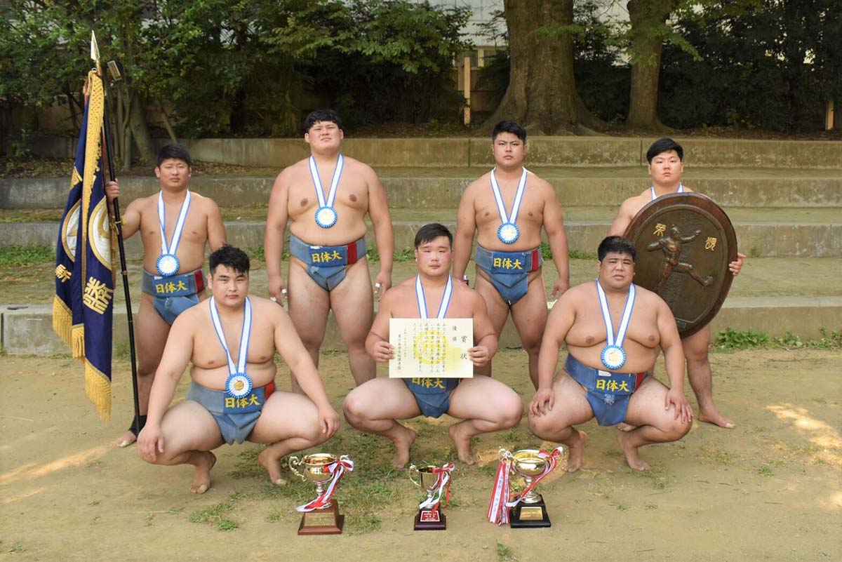 相撲部、「第100回東日本学生相撲選手権大会」で2年連続8回目の団体優勝! 個人戦も優勝、準優勝!02