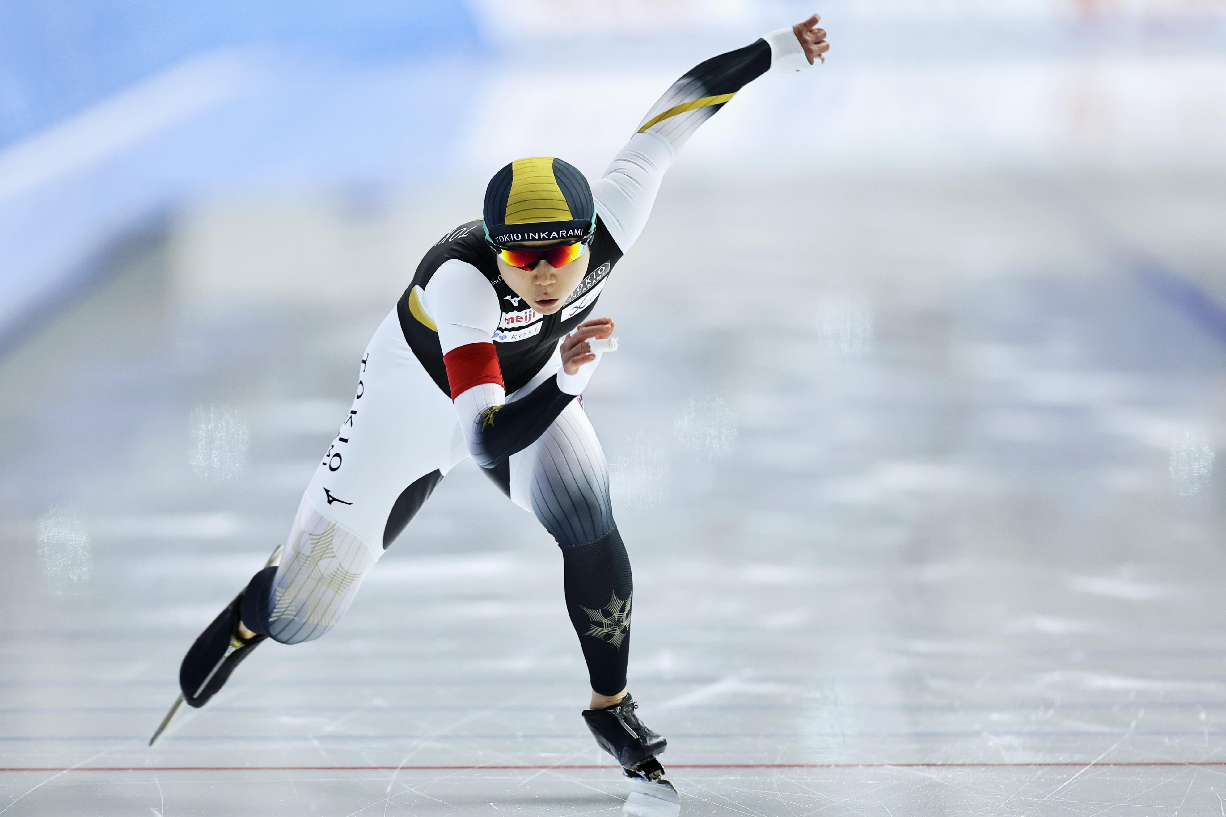 ５００㍍優勝の高木美帆 全日本スピード第２日