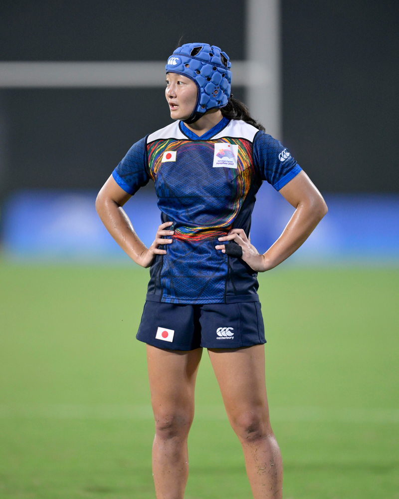ラグビー女子平野　優芽